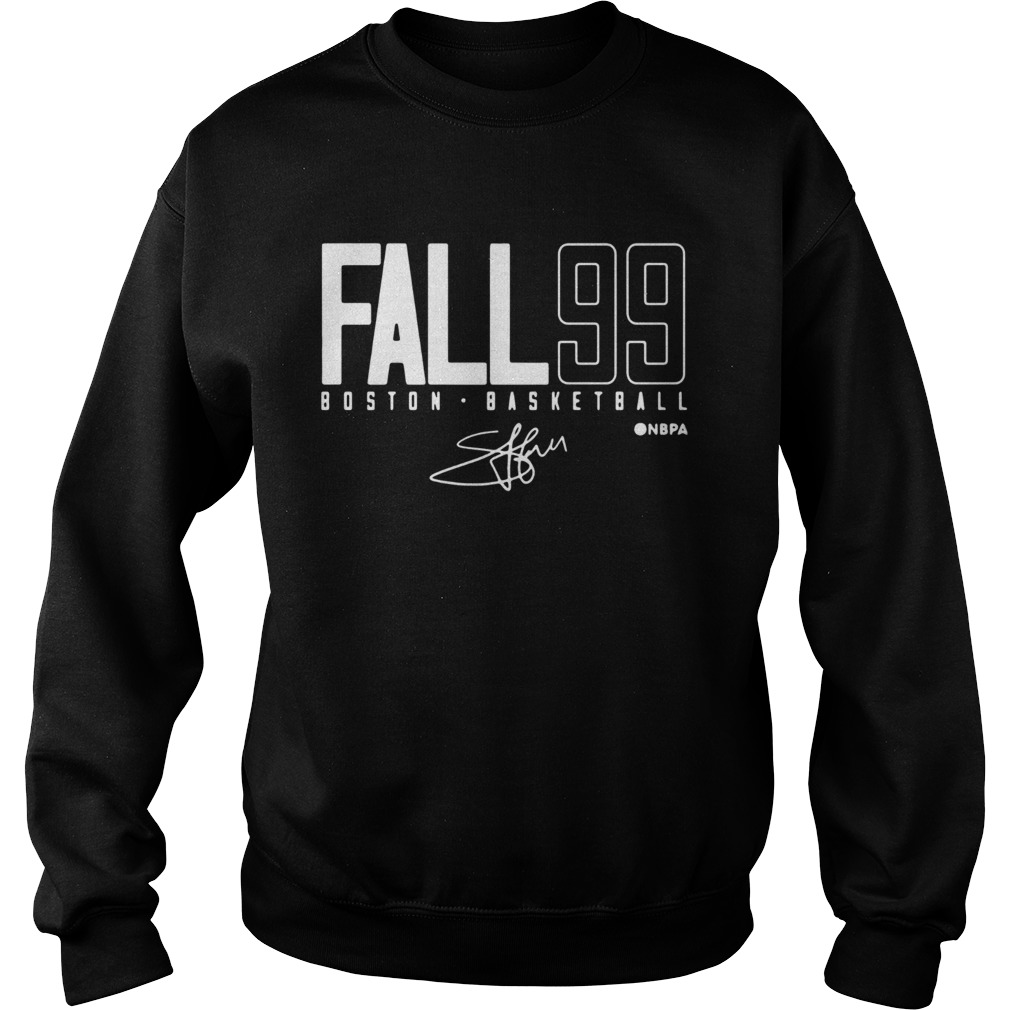 Tacko Fall 99 Boston Basketball Signature Sweatshirt