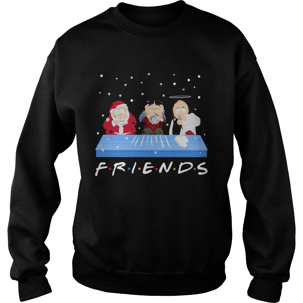 Tegridy Farms Doing Cocaine Friends TV Show Sweatshirt