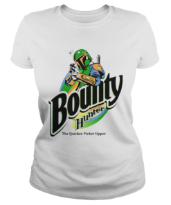 The Mandalorian Bounty Hunter Shirt The Quicker Picker Upper  Classic Ladies
