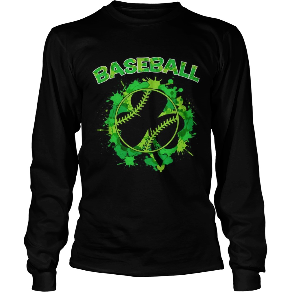 Baseball St Patricks Day LongSleeve