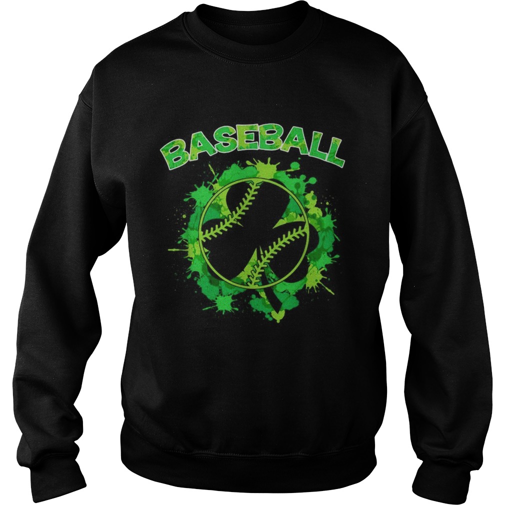 Baseball St Patricks Day Sweatshirt