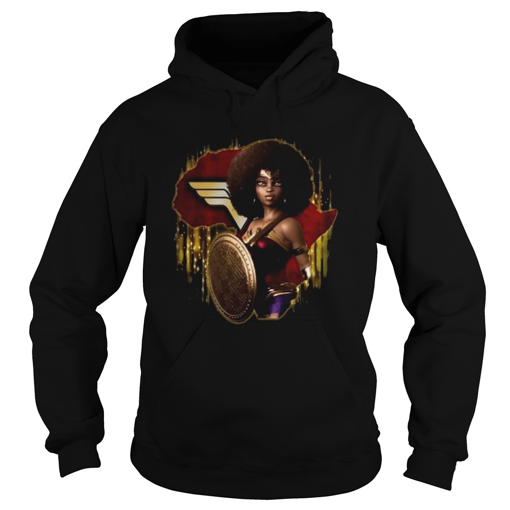Black Wonder Woman Hoodie
