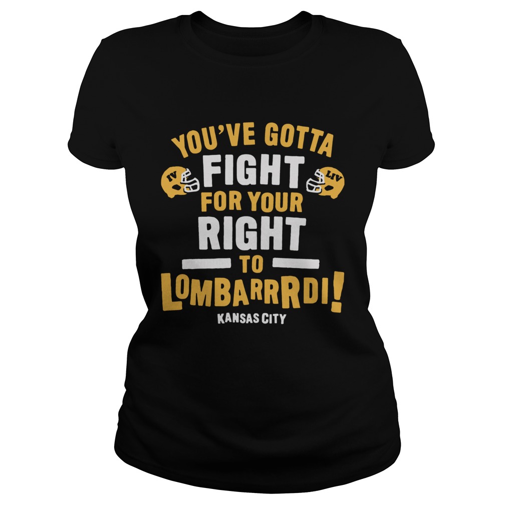 Fight For Your Right to Lombardi Classic Ladies