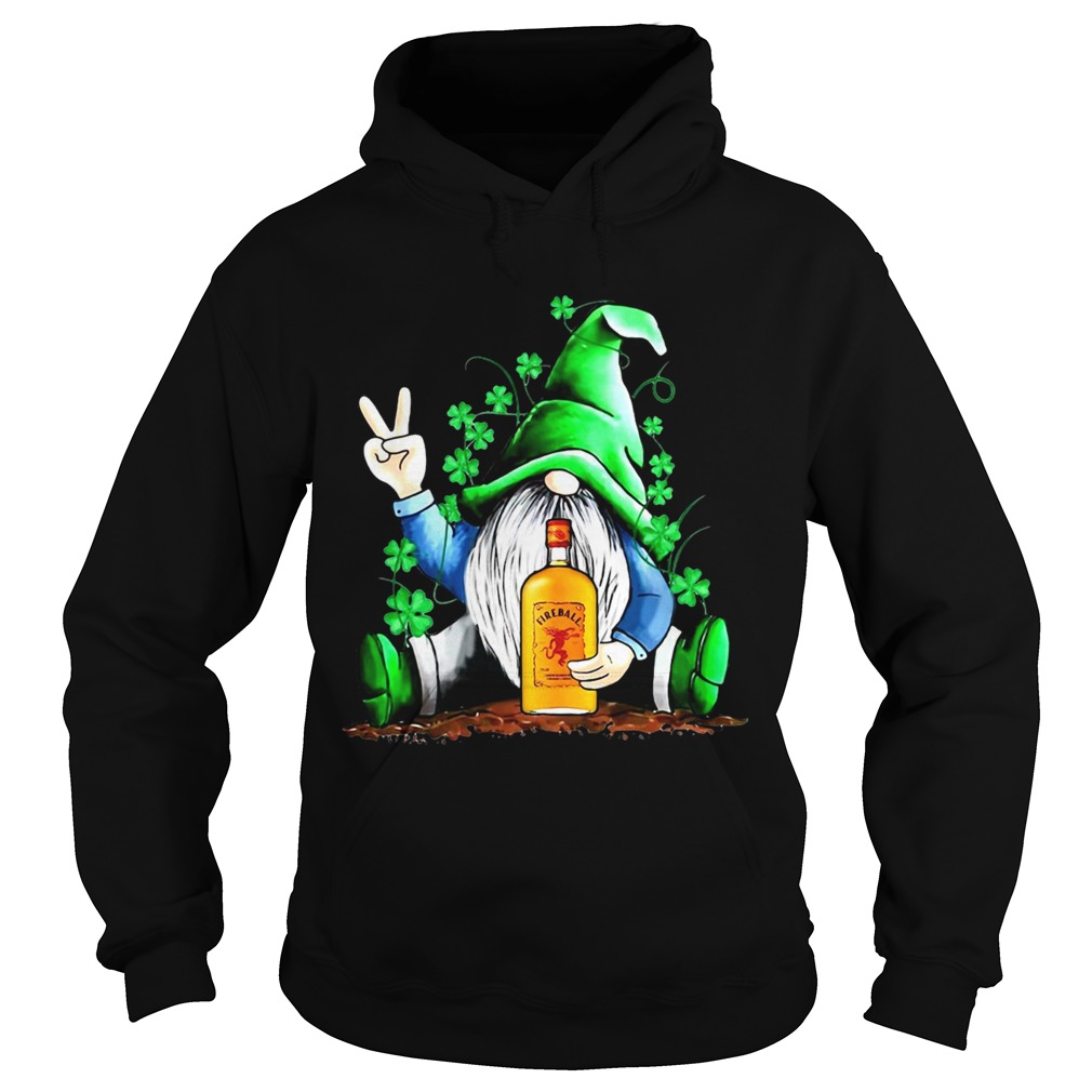 Gnome hug Fireball Irish St Patricks day Hoodie