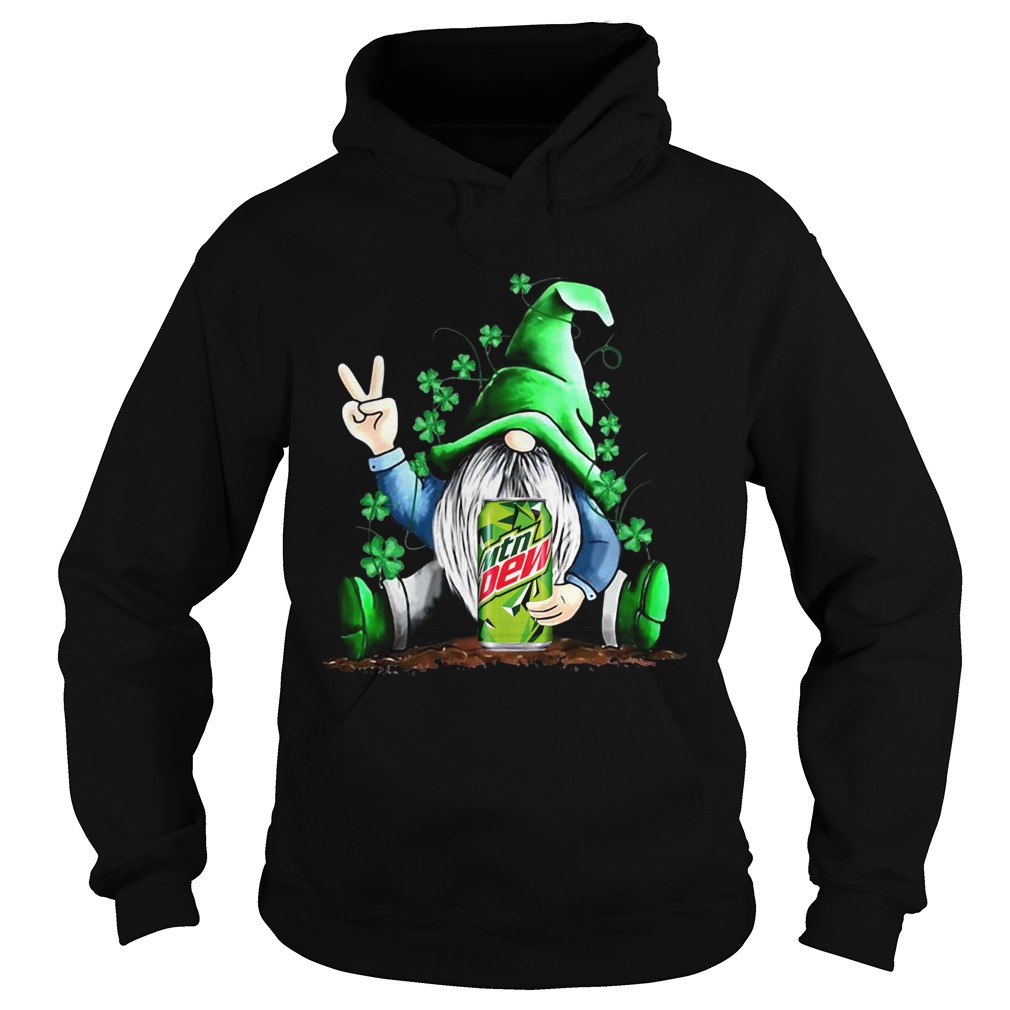 Gnome hug Mtn Dew Irish St Patricks day Hoodie