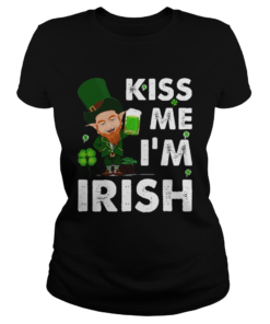 Kiss Me Im Irish St  Classic Ladies