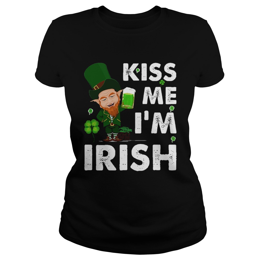 Kiss Me Im Irish St Classic Ladies