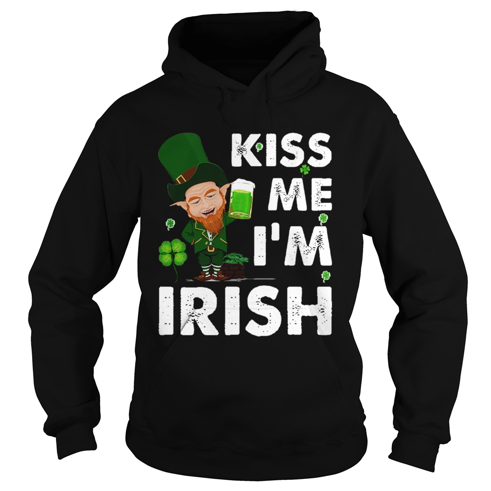 Kiss Me Im Irish St Hoodie