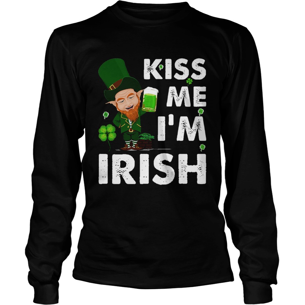 Kiss Me Im Irish St LongSleeve