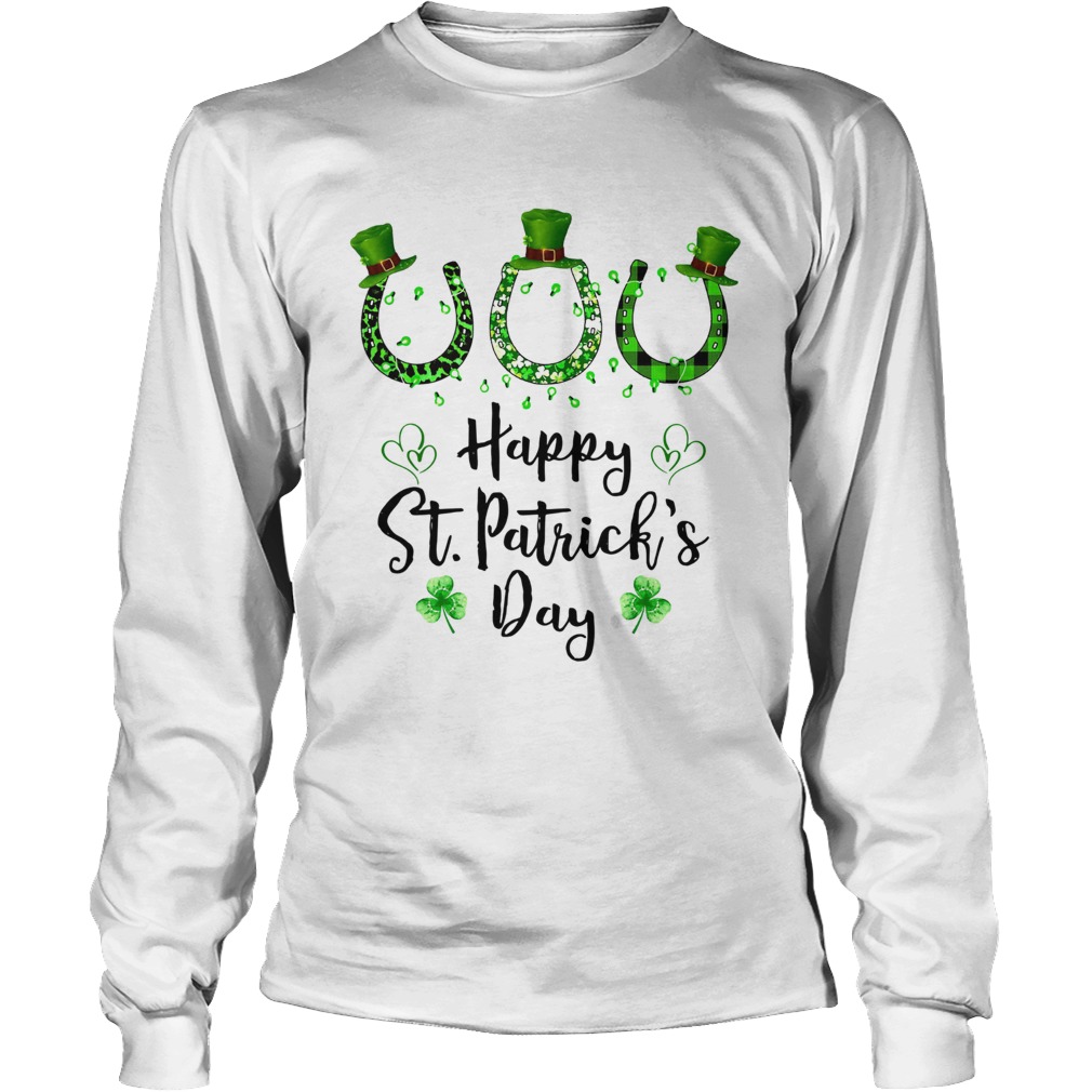 Leopard Happy St Patricks Day LongSleeve