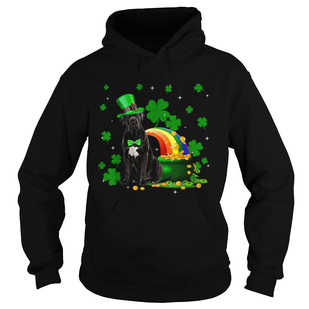 Leprechaun Cane Corso Dog Lover St Patricks Day Gifts Hoodie