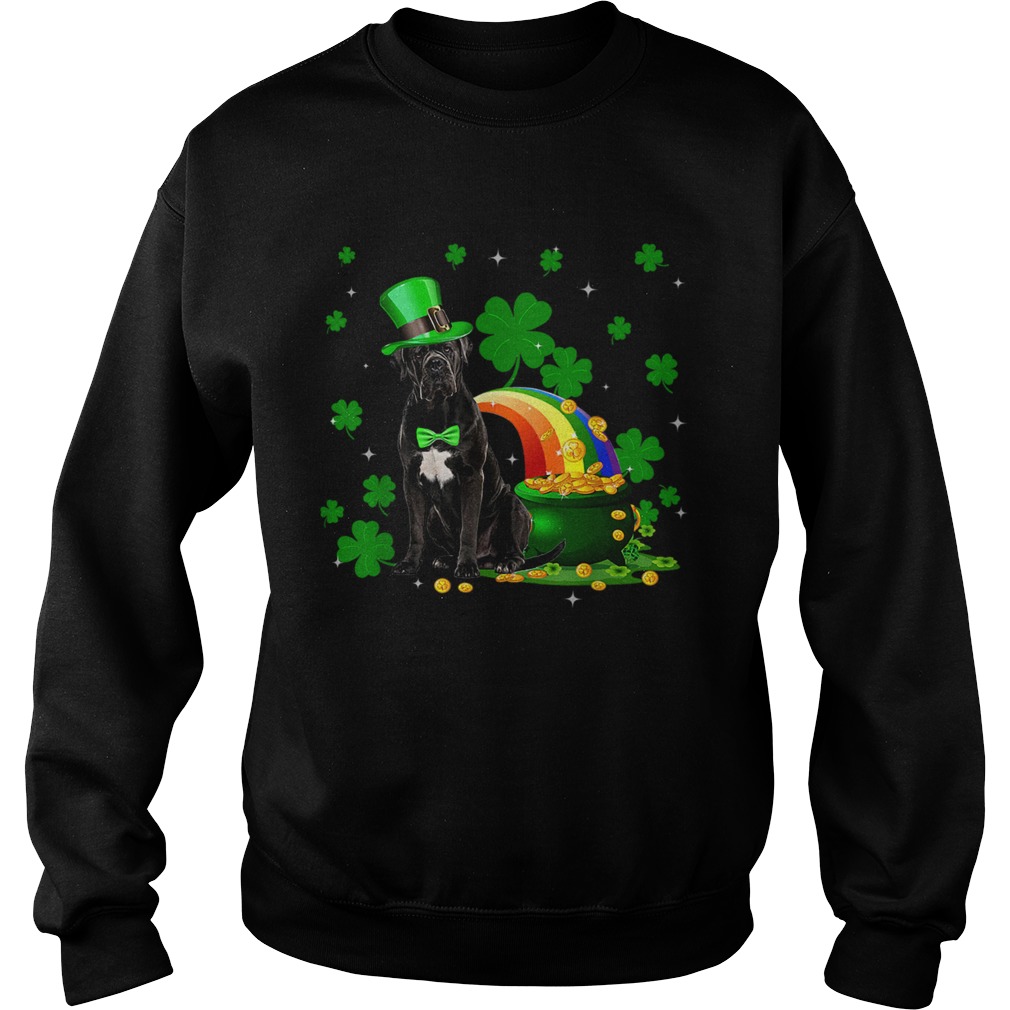 Leprechaun Cane Corso Dog Lover St Patricks Day Sweatshirt