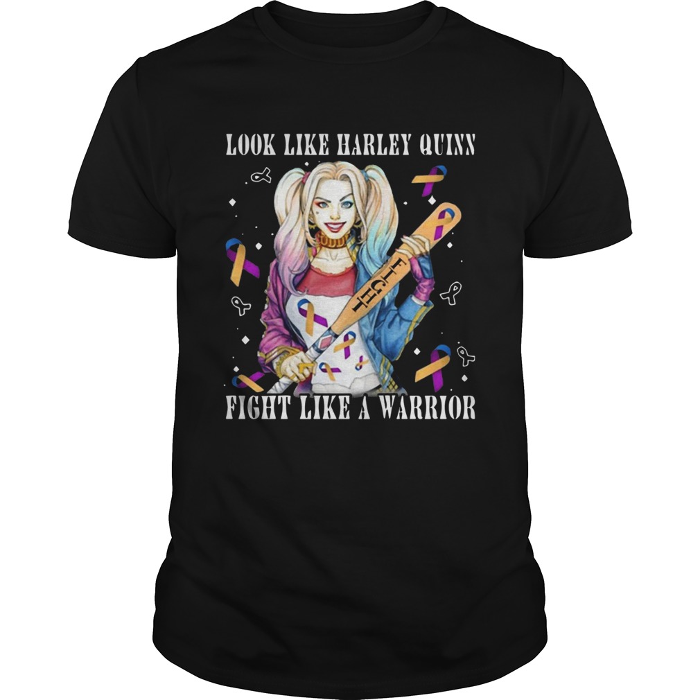 Look Like Quinn Fight Like A Warrior Hodgkin Lymphoma Awareness shirt