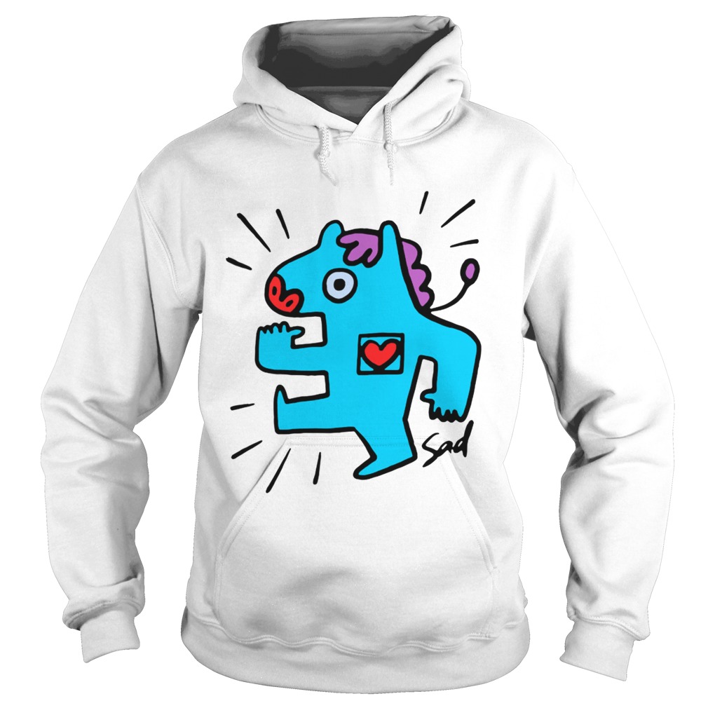 Mang In The Style Of Keith Haring Hoodie