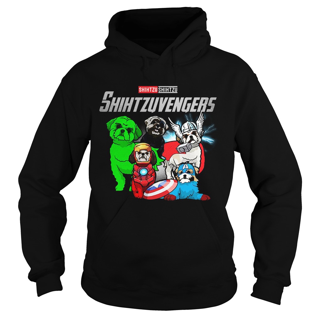 Marvel Avengers Shih Tzu Shihtzuvengers Hoodie