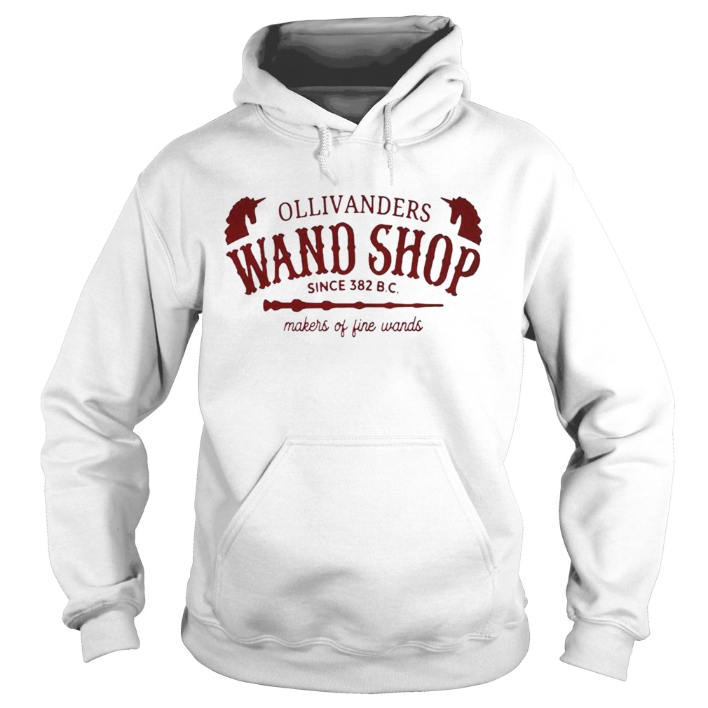 Ollivanders wand shop sign 382 BC makers of fine wands Hoodie