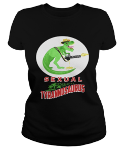 Sexual Tyrannosaurus Logo Predator  Classic Ladies