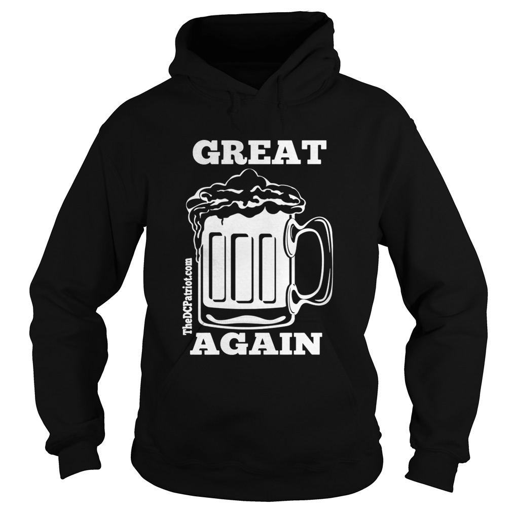 St Patricks Day Beer Great Again Hoodie