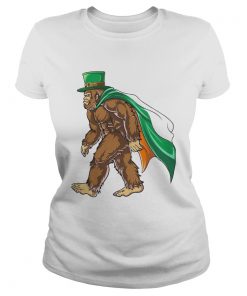 St Patricks Day Bigfoot  Classic Ladies