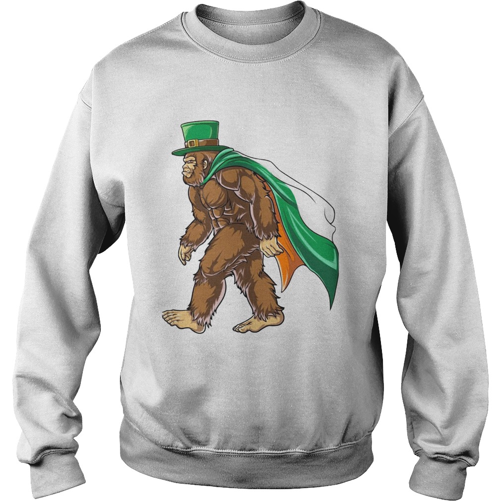 St Patricks Day Bigfoot Sweatshirt