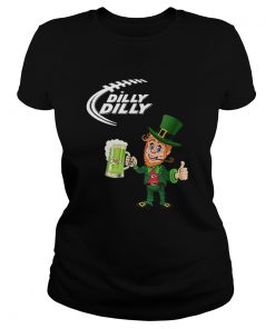St Patricks day Irish Dilly Dilly Beer Kansas City Chiefs  Classic Ladies