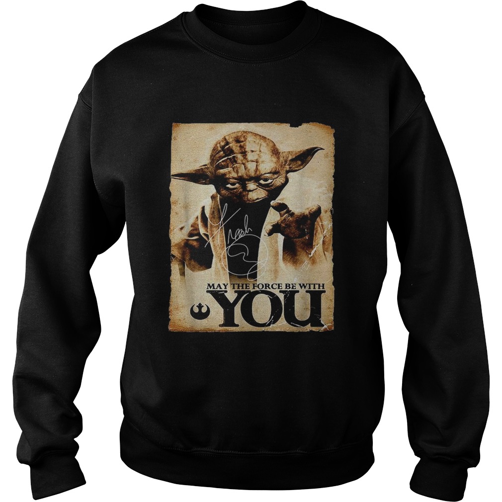 Star Wars Yoda May the force be with you Sweatshirt