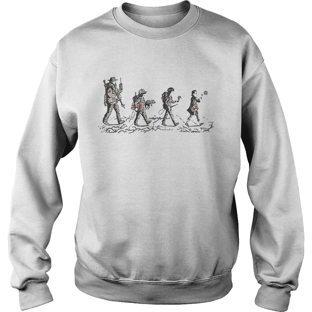 Stranger Things Walking The Abbey Road Sweatshirt