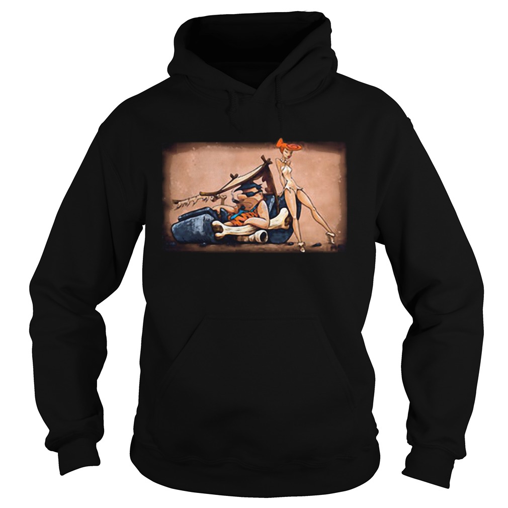 The Flintstones Go Lowbrow Hoodie