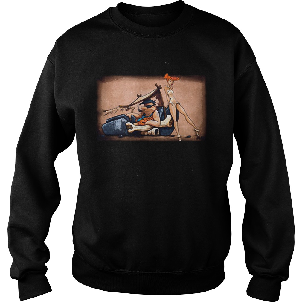 The Flintstones Go Lowbrow Sweatshirt