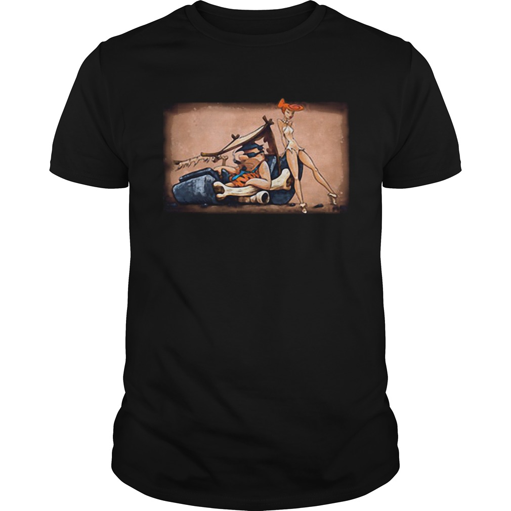 The Flintstones Go Lowbrow shirt