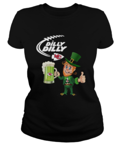 Uncle Sam Dilly Dilly Kansas City Chief St Patricks Day  Classic Ladies