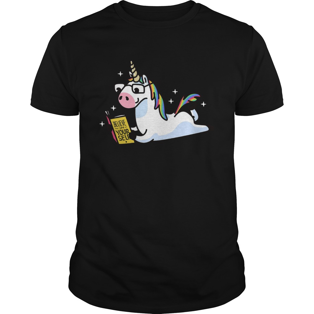 Unicorn Riding Believe In Yourself shirt