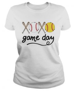 Xoxo Baseball Game Day  Classic Ladies