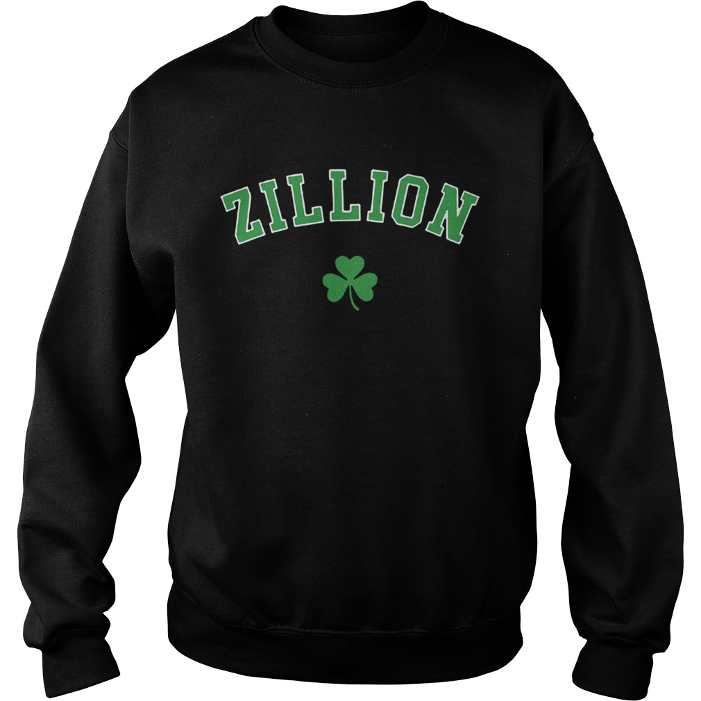 Zillion Beers Shamrock Sweatshirt