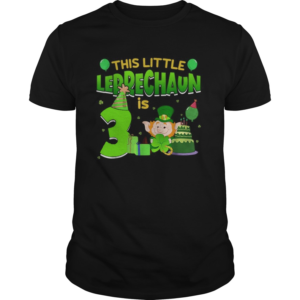 15835553453rd Birthday St. Patrickâ€™s Day shirt