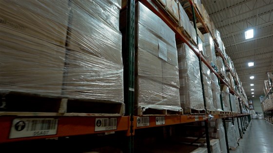 Top hospital braces for coronavirus pandemic with secret warehouse full of emergency supplies