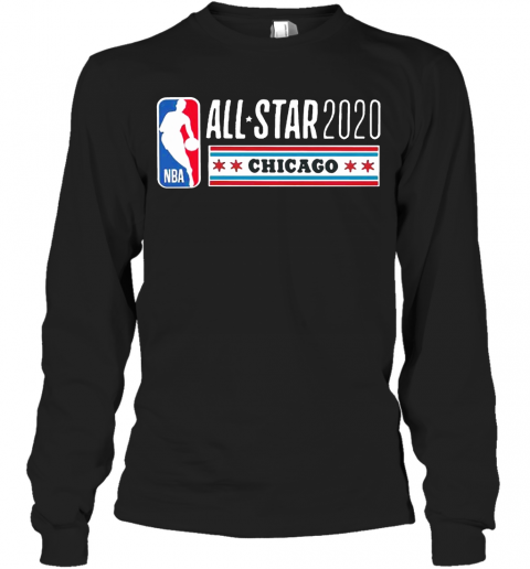 2020 NBA All Star Game Super T-Shirt Long Sleeved T-shirt 