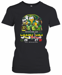2020 Rose Bowl Game Champions Oregon Vs Wisconsin T-Shirt Classic Women's T-shirt