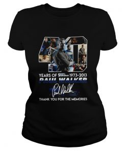 40 years of fast and furious 19732013 paul walker signature thank you for the memories  Classic Ladies