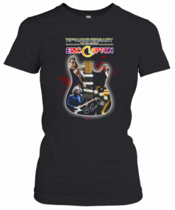 75Th Anniversary 1945 2020 Eric Clapton Guitar Signature T-Shirt Classic Women's T-shirt