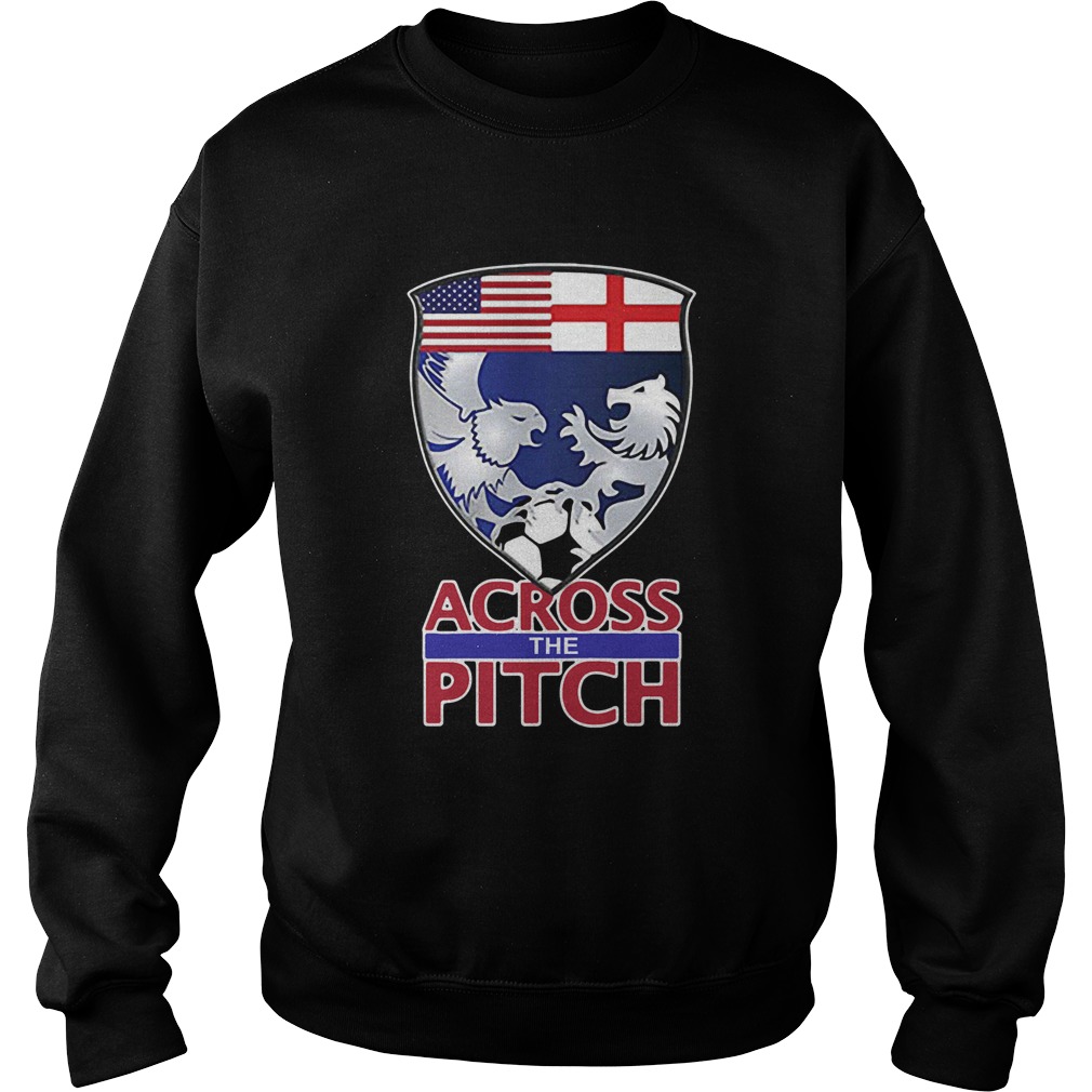 Across The Pitch Soccer Podcast Sweatshirt