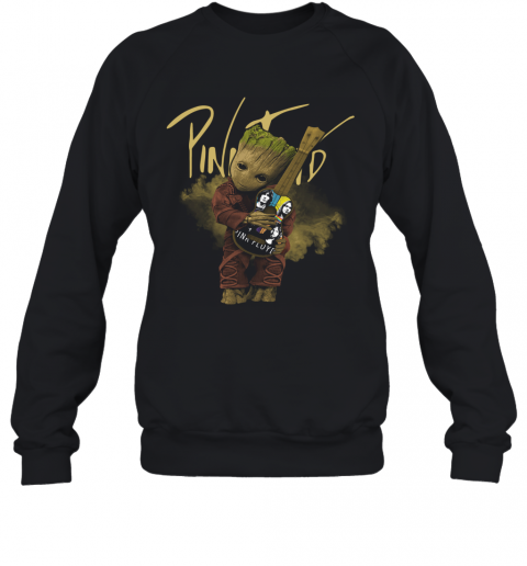 Baby Groot Hug Pink Floyd Guitar T-Shirt Unisex Sweatshirt