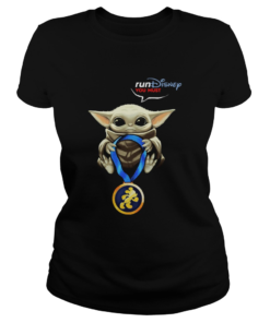 Baby Yoda Rundisney You Must  Classic Ladies
