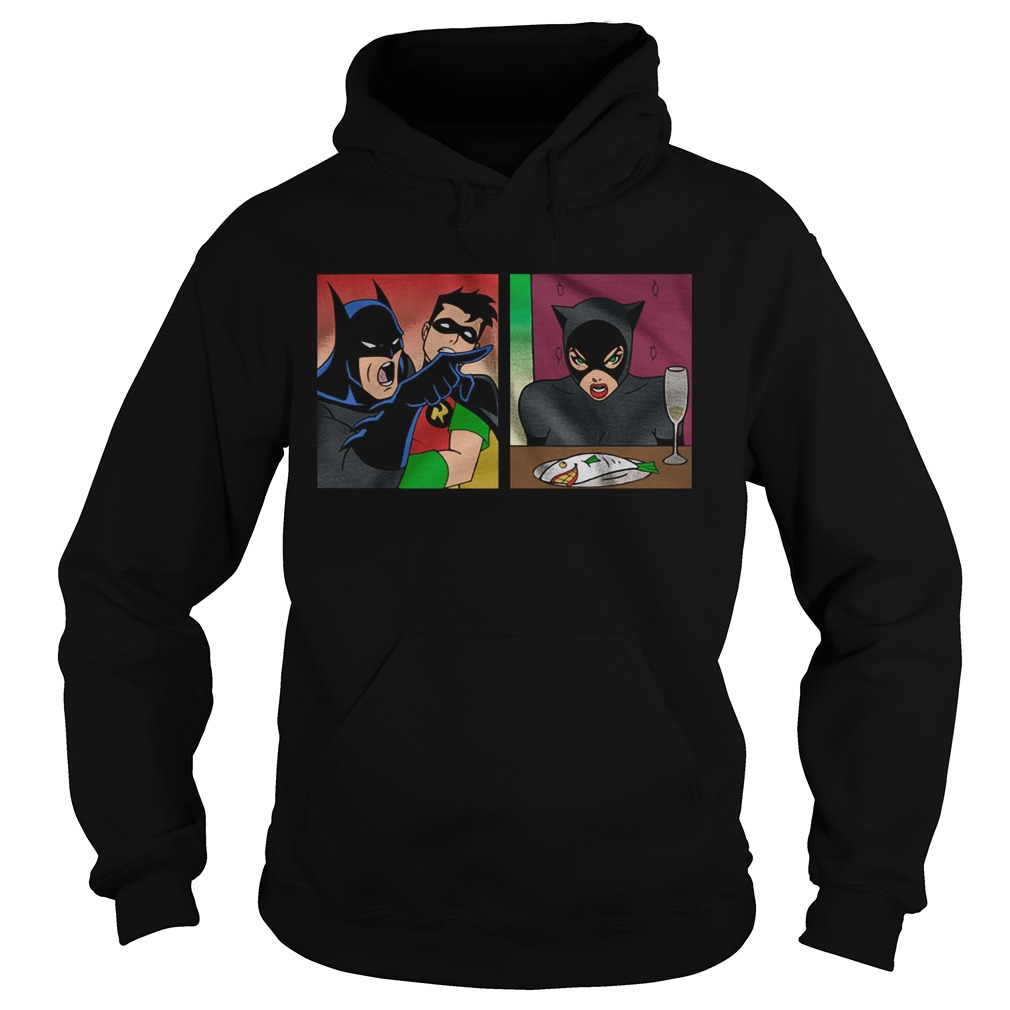 Batman Yelling At Catwoman Hoodie