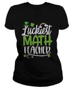 Beautiful Luckiest Math Ever Funny St Patrick Day  Classic Ladies