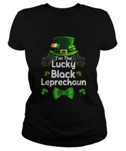 Black Leprechaun St Patricks Day African American  Classic Ladies