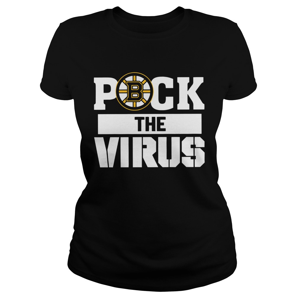 Boston Bruins Puck The Virus Classic Ladies