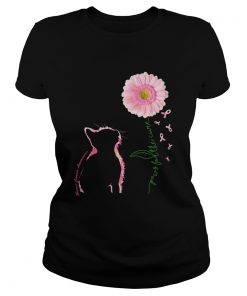 Breast Cancer Cat Paws For The Cure  Classic Ladies