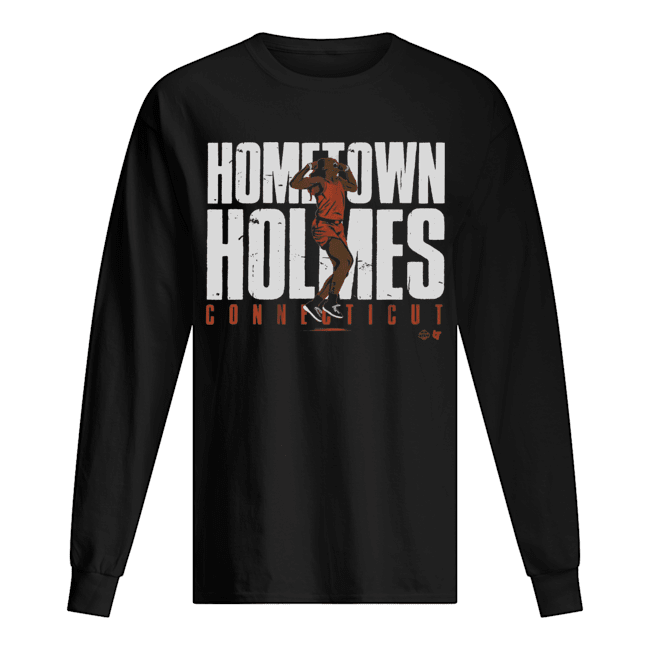 Bria Holmes Hometown Holmes Connecticut Long Sleeved T-shirt 