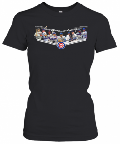 Chicago Cubs Players Team Signature T-Shirt Classic Women's T-shirt